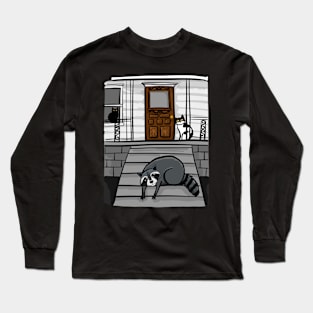 Trash Panda Porch Visit Long Sleeve T-Shirt